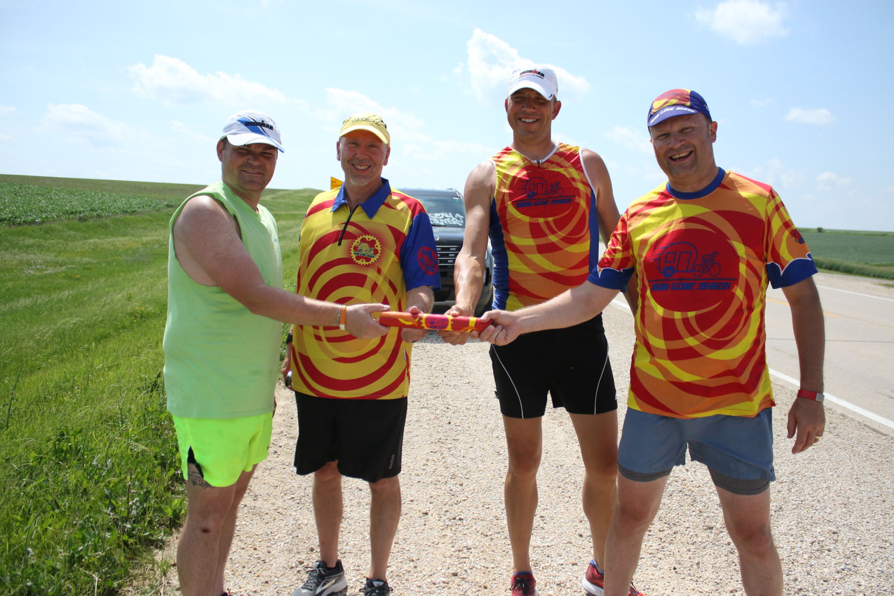 Members of Team Love Shack